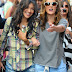 Leighton Meester and Jessica Szohr Diasy Dukes in Soho