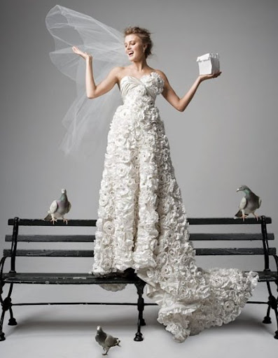 Modern Bridal Wedding Gown ; Most Wanted