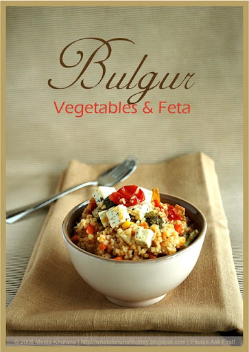 Bulgur Mixed Veg and Feta (01) by MeetaK