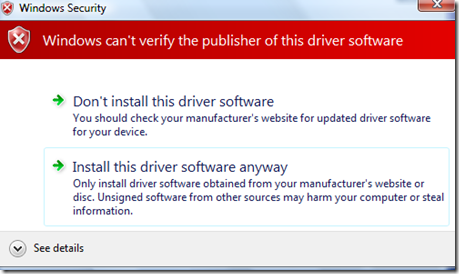 Windows Cannot verify