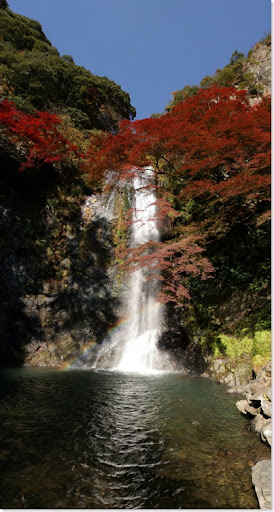 mino falls Panorama1