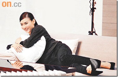 Cecilia Cheung Restart Work for Mainland brand advertisement