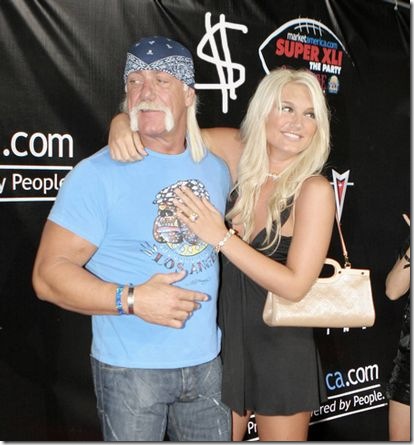 Hulk Hogan and daughter Brooke Hogan