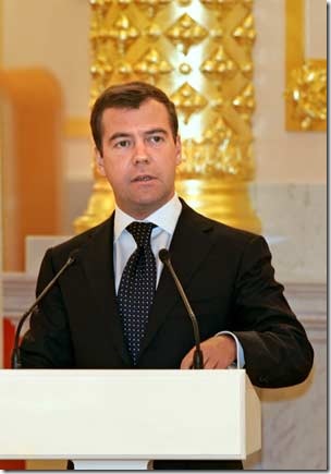 Dmitry Medvedev Wins Russian President Election