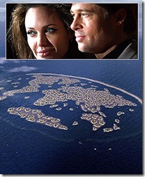 Brad Pitt and Angelina Jolie Buy Dubai's Ethiopia-shaped Island