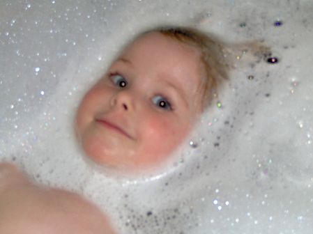 baby bubblebath