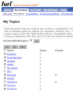 [Furl]想收藏、整理網路文章？Furl It！ - 阿祥的網路筆記本