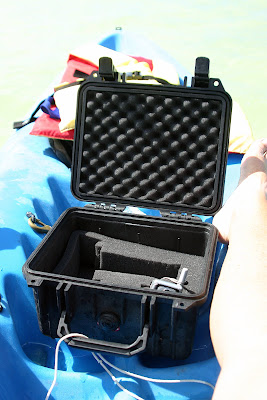 Pelican case to keep camera dry