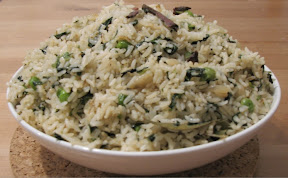 Palak Fried Rice