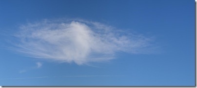 Multi-image sky/cloud panoramic