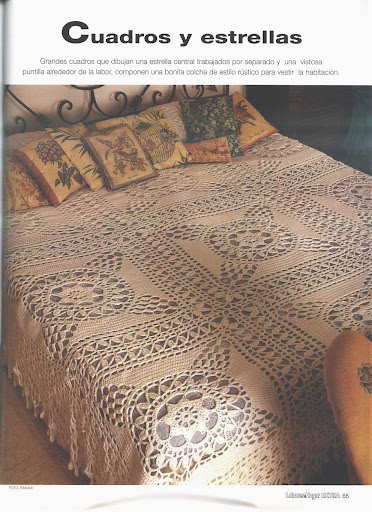 مفارش سرير قمة فى الشياكة والفخامة مصنوعة من الكورشيه ، أصنعى مفرش سريرك لنفسك من الك dddCama039.jpg?imgmax=512
