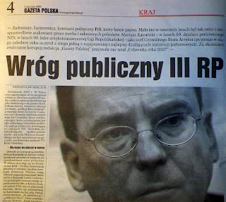 Gazeta Polska, 2 stycznia 2008, Mariusz Kamiński, człowiek roku