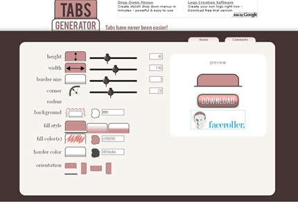 tabs