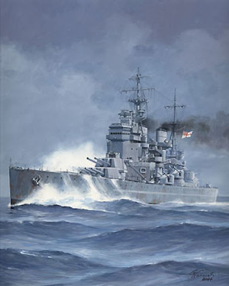 HMS Warspite vs KMS Bismarck