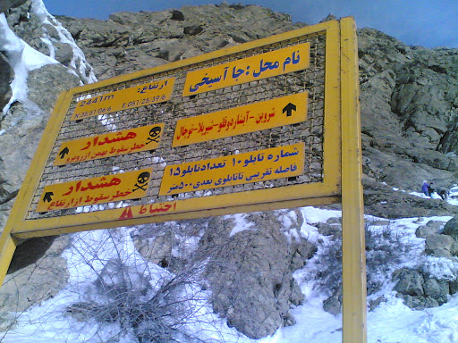 تابلو توچال جا آسیخی 