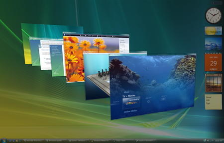 Windows Vista 3D Flip